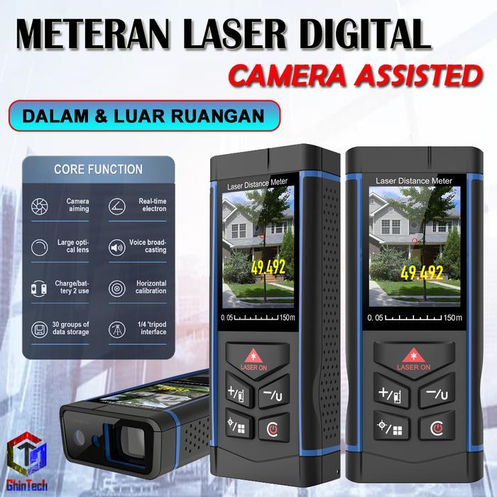 Meteran Digital Laser Kamera Distance Meter Camera Outdoor