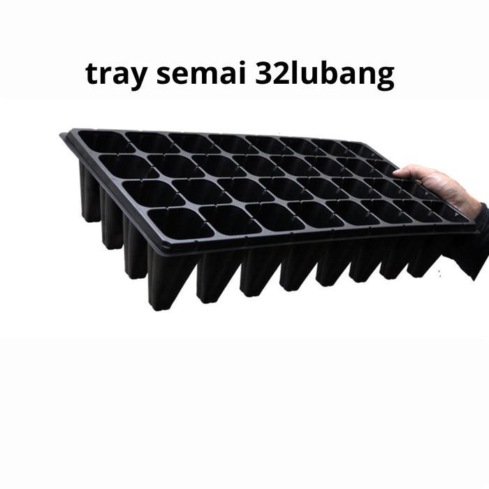 tray semai pot semai bahan TEBAL pot pembibitan tempat semai bibit Tanaman Media pembibitan Biji