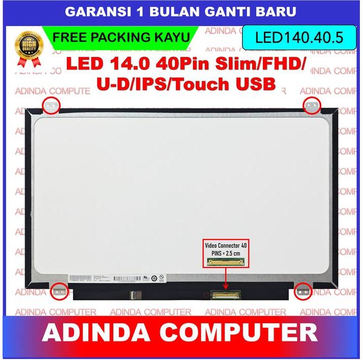 LCD HP Chromebook 14A G5 14.0 Inch FHD 1920x1080 Touchscreen B140HAK01.1