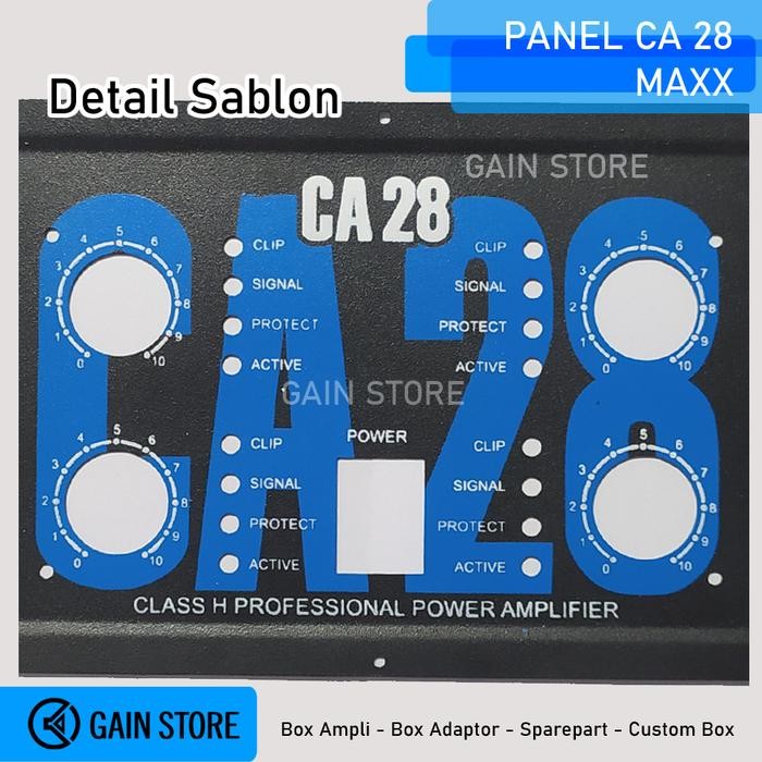 PANEL CA 28 PLAT CA28 POWER AMPLIFIER