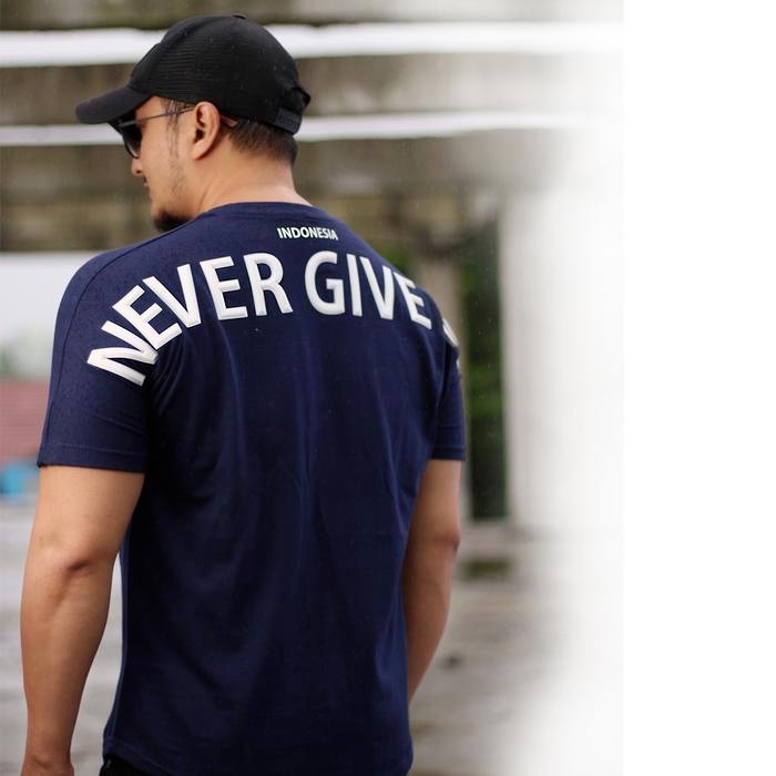 kwf6 Kaos Distro Pria Lengan Pendek Kaos Indonesia Sablon 3D Piramid B.