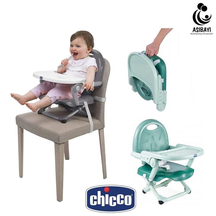 chicco pocket snack pocket booster baby seat kursi makan bayi [kualitas terbaik]