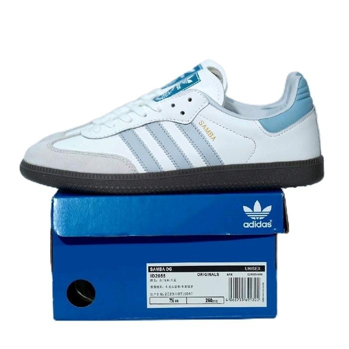 Sepatu Adidas Samba Halo Blue BNWB