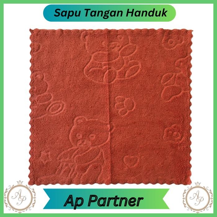 harvest 12 Pcs Sapu Tangan Handuk Polos Murah Sapu Tangan Katun Pria Wanita Katun Premium