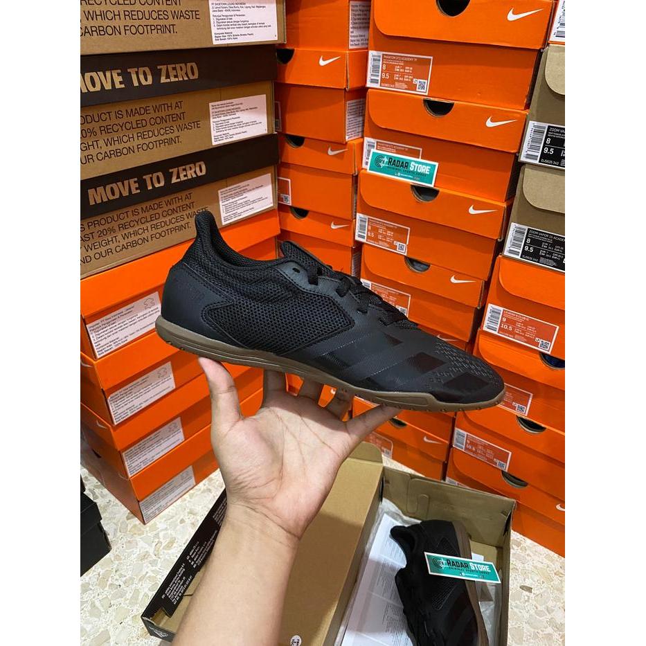 ORIGINAL Sepatu Futsal Predator 20.4 IN Sala Black EF1663 BNIB READY STOCK