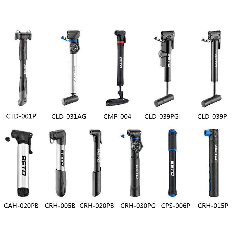 Beto Portable Bicycle Pump Mini Hand Pump Cycling Riding Air Pump Tire Inflator Repair Tool Schrader