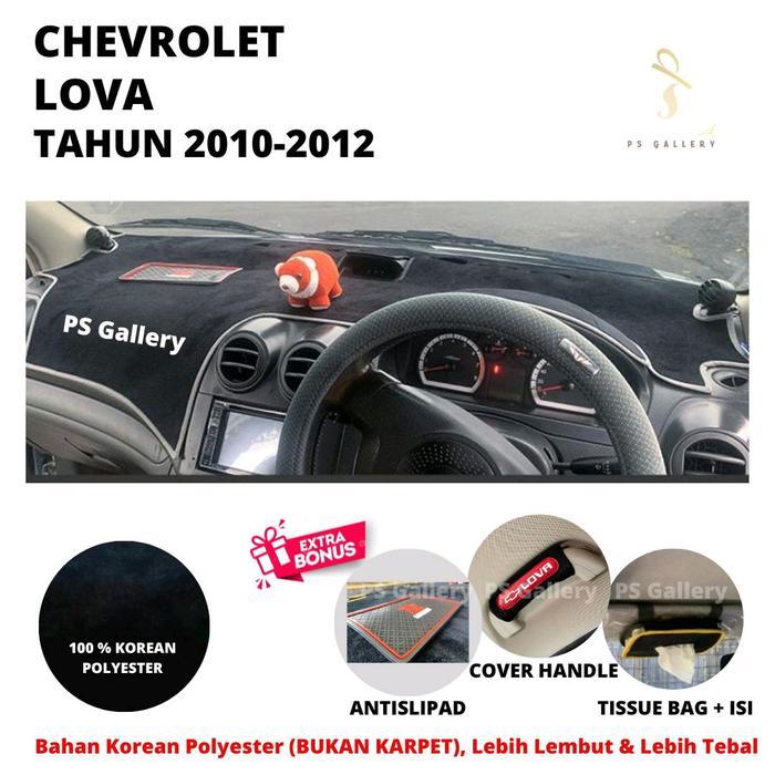 Alas Dasbor Mobil Chevrolet Lova Tahun 2010-2012 Aksesoris Cover Dashboard Premium