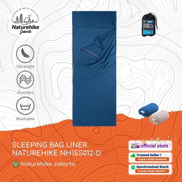 NATUREHIKE SLEEPING BAG LINER NH15S012-D SELIMUT KANTONG TIDUR