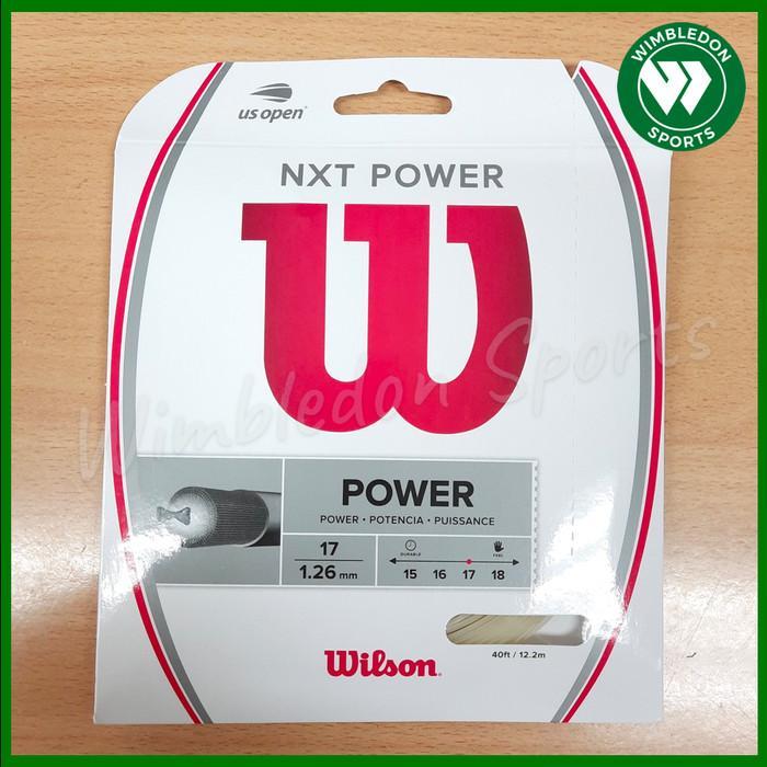 Senar TENIS WILSON NXT POWER / Wilson NXT POWER tennis String Best Quality