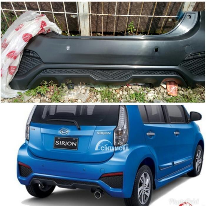 Bumper Belakang Sirion Facelift