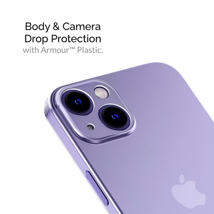 Casing Untuk Iphone 14 Series Slimcase Classic 1 - Ultra-Thin 0.38 Mm, Transparan & Tidak Menguning