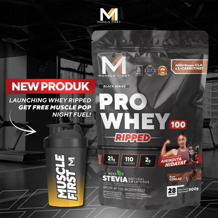 M1 Pro Whey Ripped 2Lb Muscle First Ripped Whey Protein Concentrate Terlaris