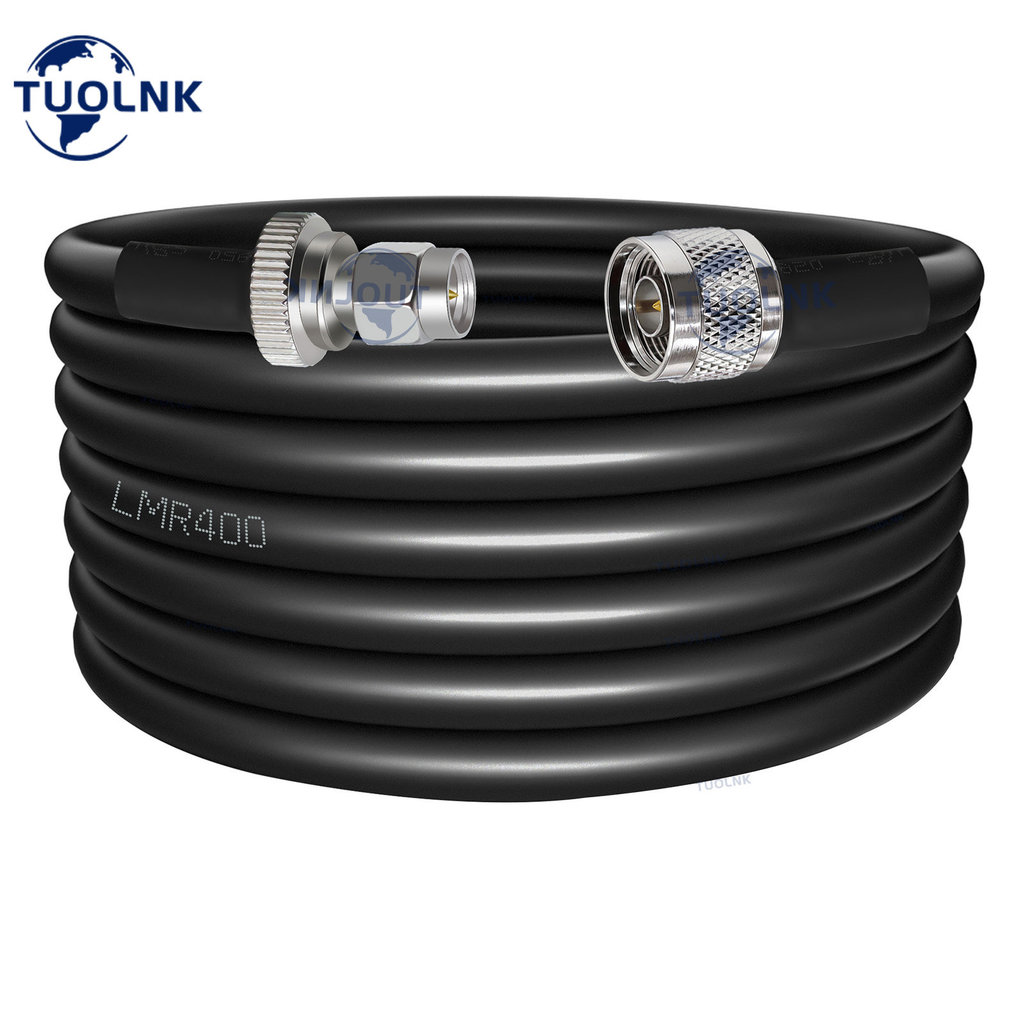 LMR400 Cable SMA Male to N Female LMR-400 Low Loss 50 Ohm Pigtail RF