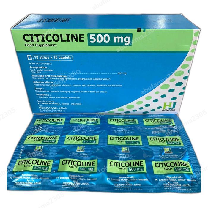 Per strip Citicolin 500mg HJ / Citicoline