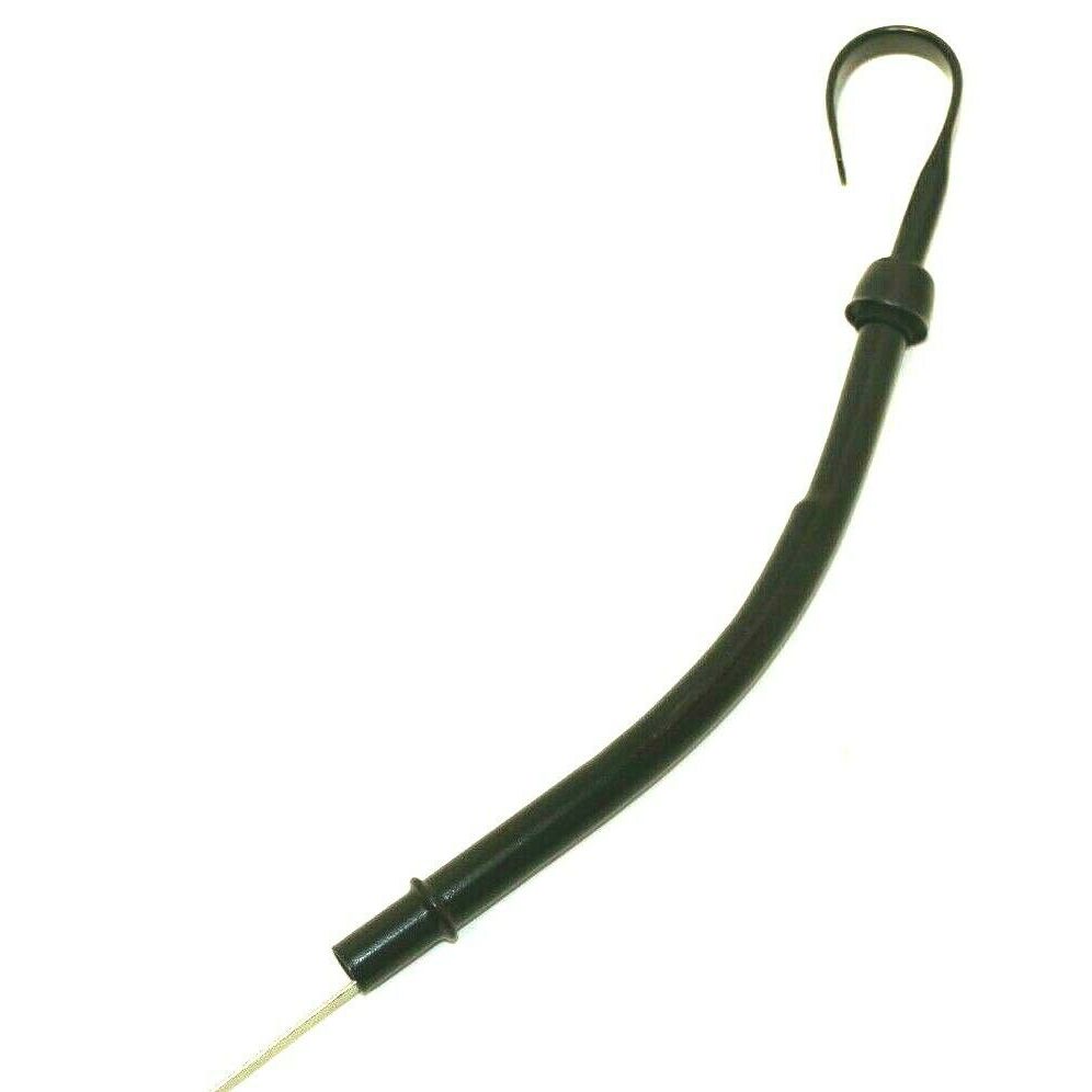 SBC Black Steel Engine Oil Dipstick 283 327 350 383 400 Tube Dip Stick SB Chevy