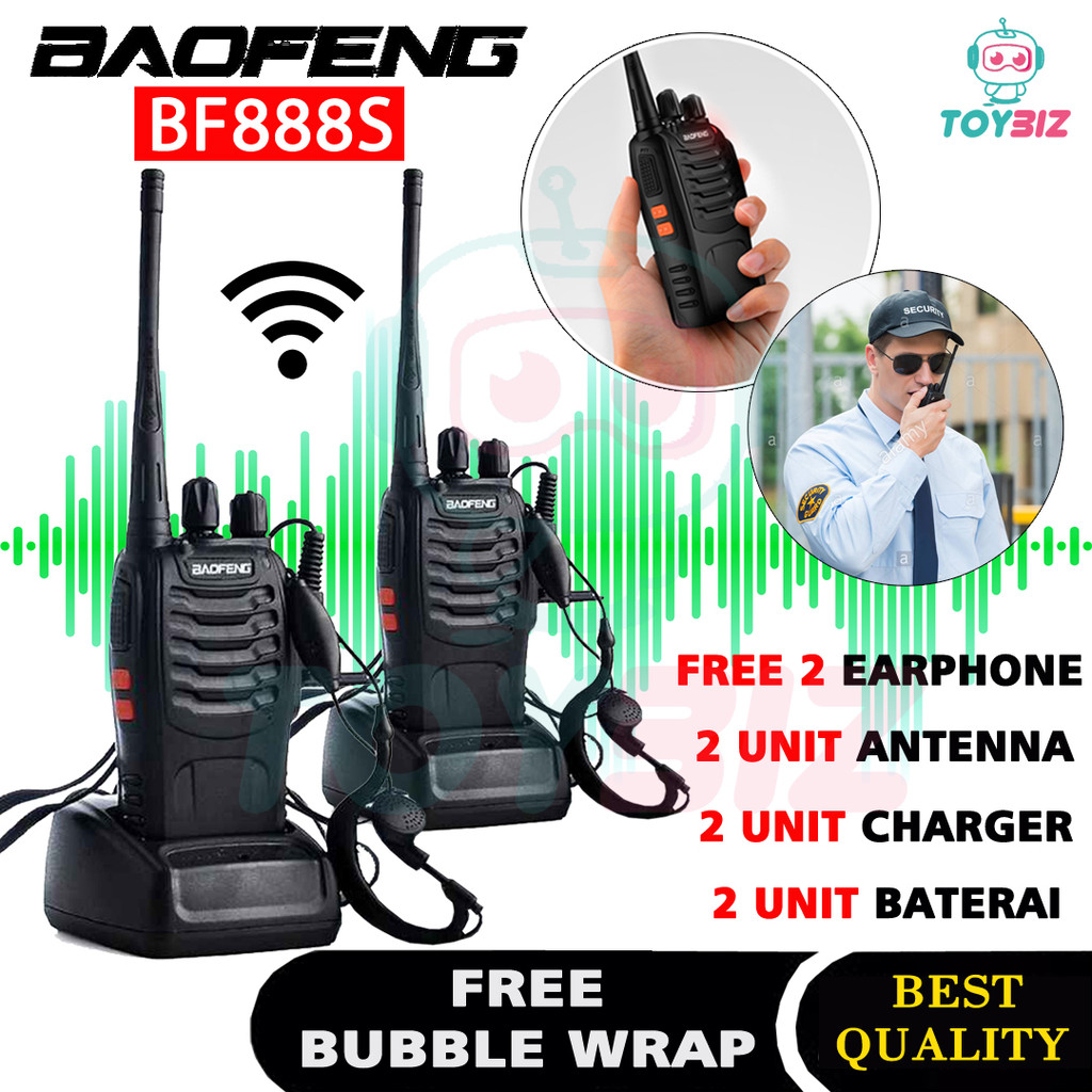 HT Baofeng BF 888S / Baofeng Handy Talky Radio HT/ Antena Radio HT Baofeng 888S/ Radio HT Walkie Tal