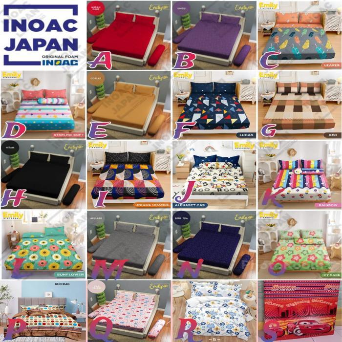 Sarung Kasur Busa Resleting uk 200x180x20cm