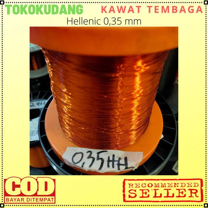 HELLENIC 0,35 Kawat Tembaga / Email Hellenic ukuran 0.35 mm