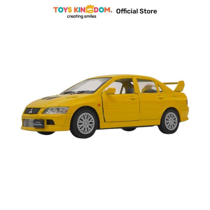 Toys Kingdom Top Gear Kinsmart 1:36 Diecast Mitsubishi Lancer Evolution Vii Random Miniatur Mobil