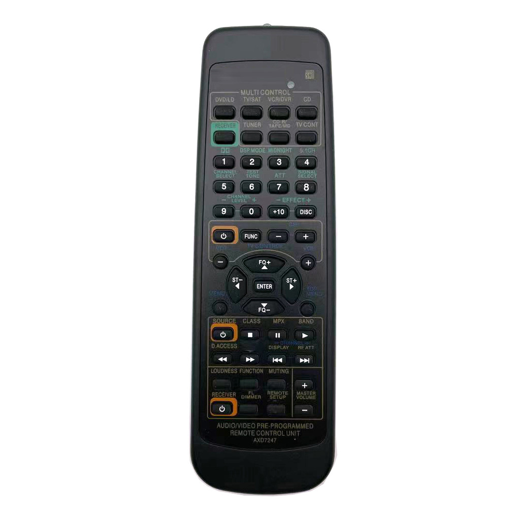 New Replacement For Pioneer Av Receiver Remote Control Axd7247 Replace The Vsx-D510 Vsx-D209