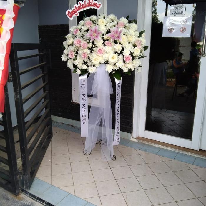 standing flower duka cita , standing flower wedding, standing flower