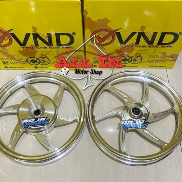 velg vnd sixstar vario 125 Vario 150Mio Beat Scoopy ring 14 UK 160/185 - chrome, Mio m3-xeon rc