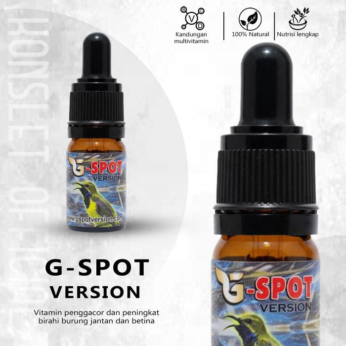 ASLI G-SPOT GSPOT G SPOT VITAMIN METABOLIS SUPLEMEN PENGGACOR BURUNG READY STOCK