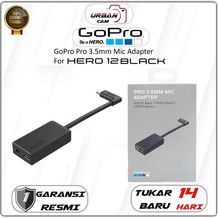 Terlaris GoPro 3.5mm Mic Adapter for Gopro Hero 12 13 / GoPro Mic Adapter SALE