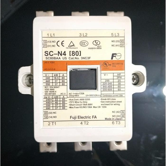 KONTAKTOR/CONTACTOR FUJI SC-N4