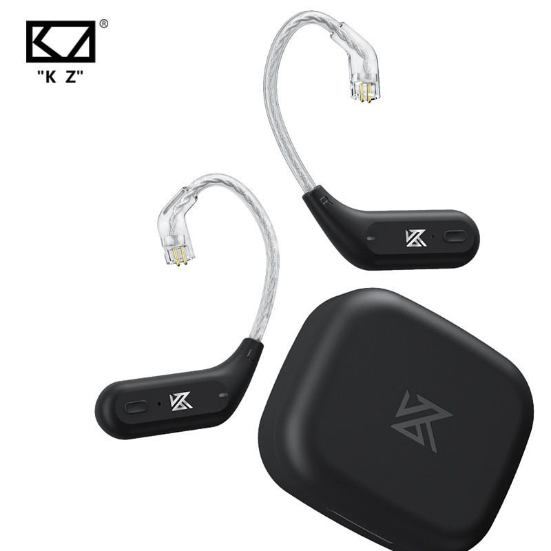 KZ AZ09 Bluetooth 5.2 Wireless Upgrade Cable HIFI Wireless Ear Hook With Charging Case For KZ TRN