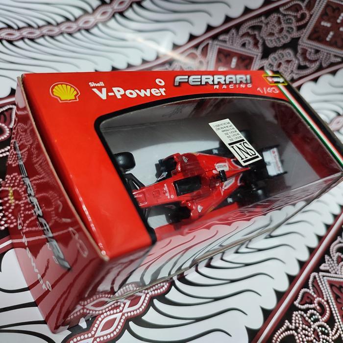 BURAGO SHELL DIECAST FERRARI S F15-T