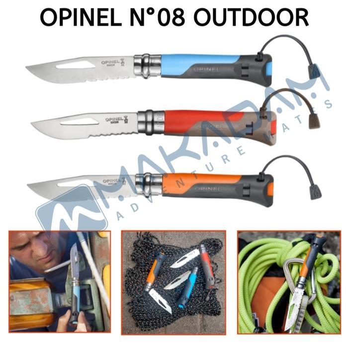 Pisau Lipat Opinel No 8 Outdoor Series