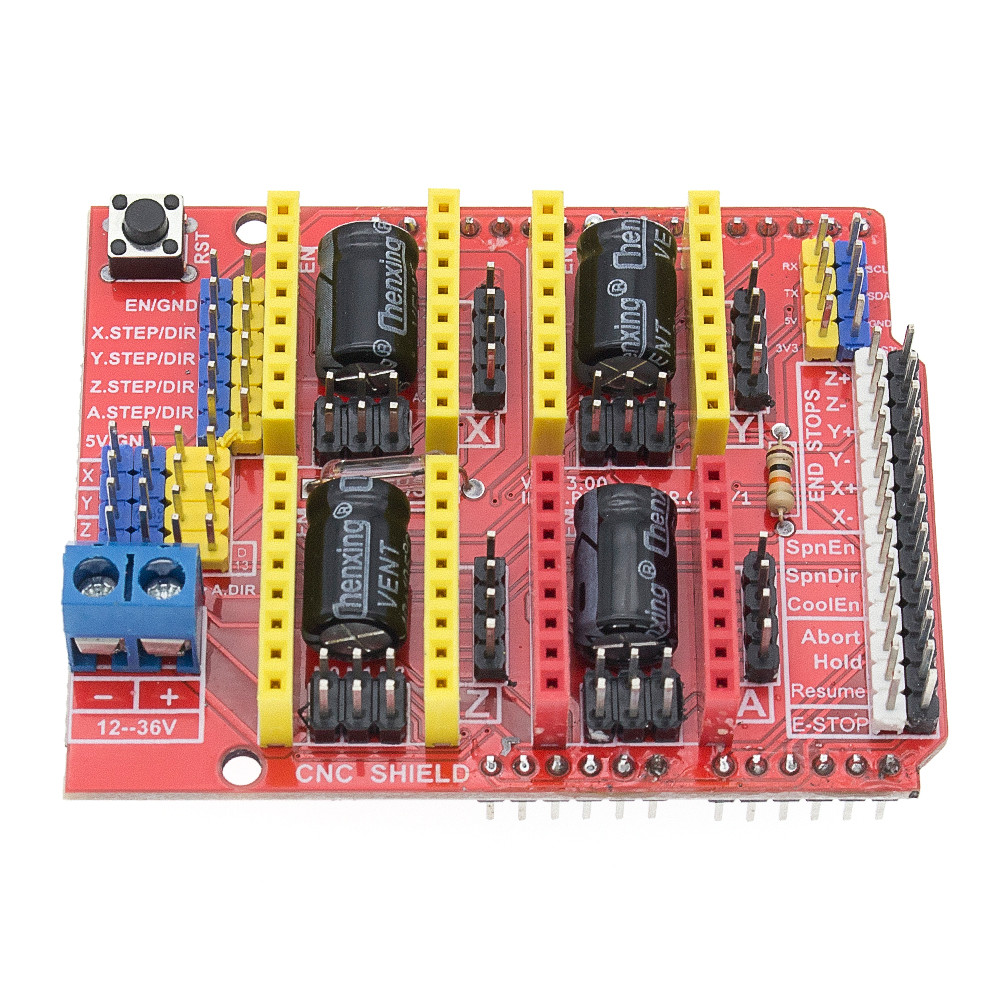CNC Shield V3.0 Expansion Board A4988 Driver Board V3 Engraver Shield 3D Printer CNC for arduno CNC