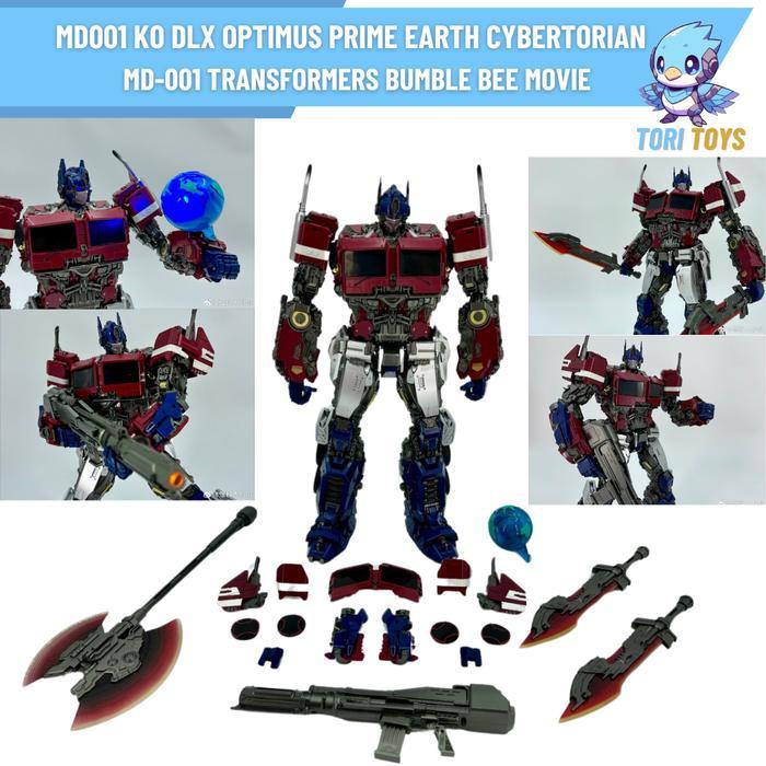 MD-001 KO DLX Optimus Prime Transformers Bumblebee Movie threezero optimus prime robot