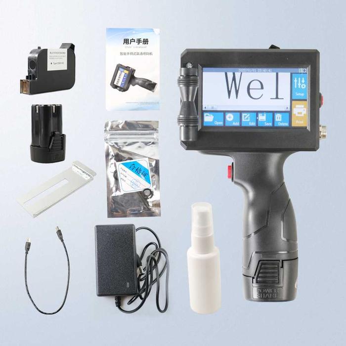 Word Store - Mesin Coding Expired Date Logo Portable Handheld Printer Inkjet