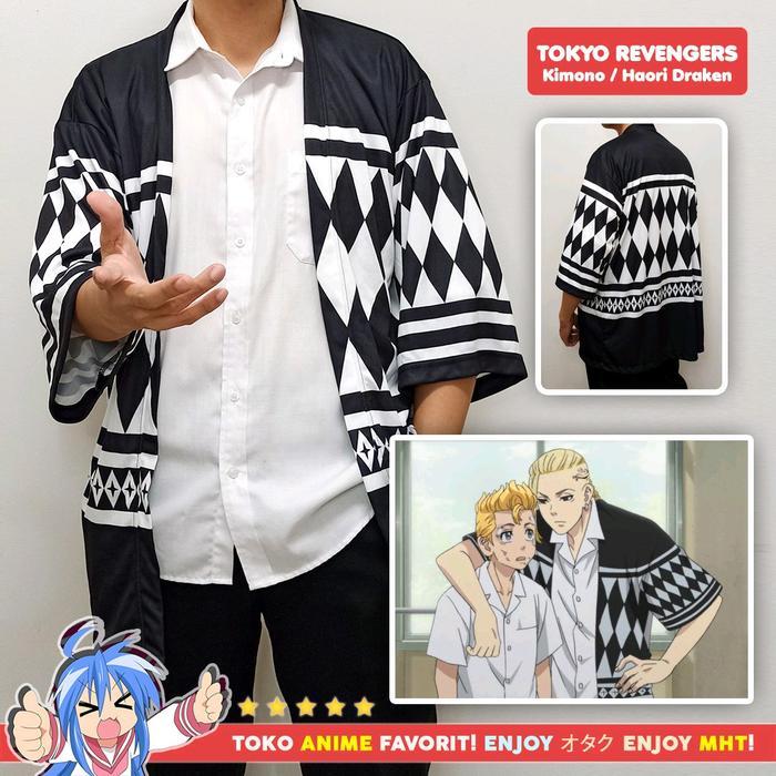 Kimono Draken Cosplay Tokyo Revengers Haori Draken myhobbytown