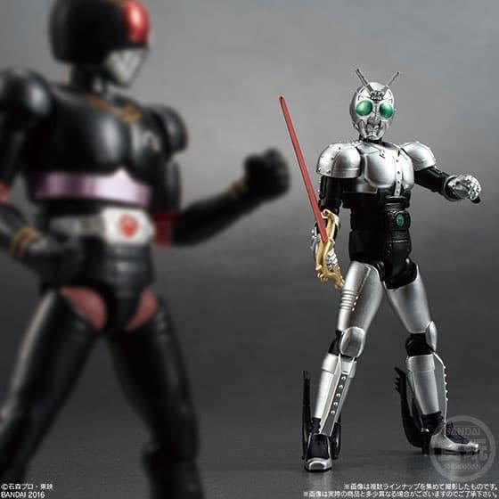 SHODO KAMEN RIDER VERSUS VS 3 [4+2/SET] MASKED RIDER BLACK SHADOW MOON SHADOWMOON STONGER CHARGE UP