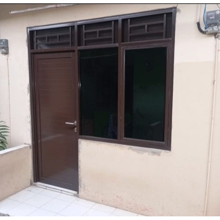 kusen pintu jendela aluminium 1 set