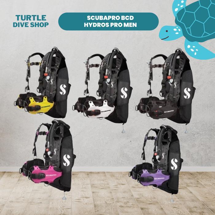 Original Scubapro HYDROS PRO BCD MEN Scuba Diving - BCD Selam Pria