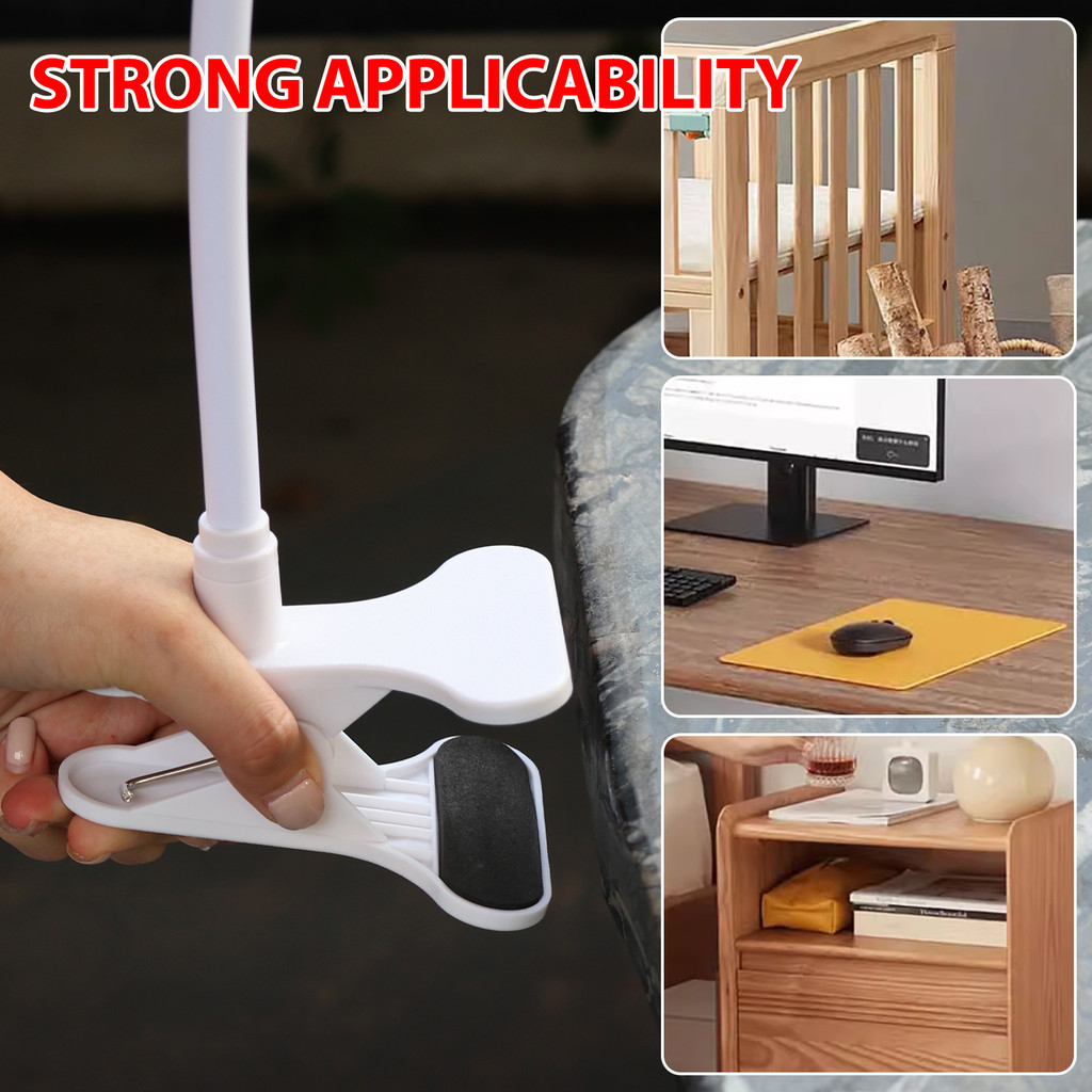 41m25m No Punh Flexible Baby Monitor lip Mount Webam Holder Stand for Universal 14'' Srew Baby