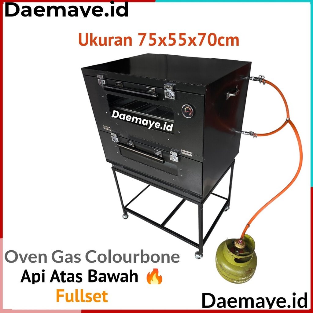 Oven Gas/Oven Gas Api Atas Bawah/Oven Gas Ukuran 75x55x70 cm