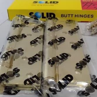 Engsel Pintu Solid 5 Inch / Engsel Solid 5 Inch / Engsel Stainless