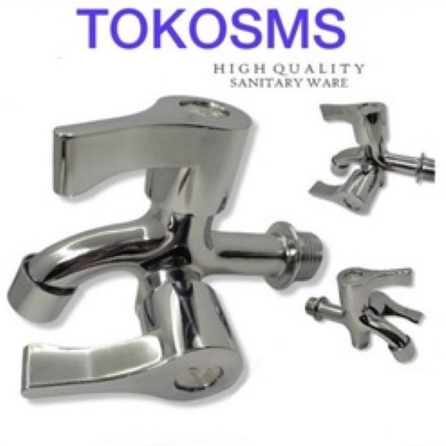 Toto - Kran Air Cabang Untuk Shower Kran Cabang Kran Shower Kran Double