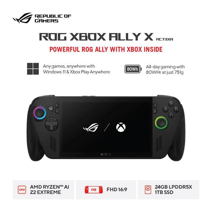 Asus Rog Xbox Ally X 24Gb 1Tb