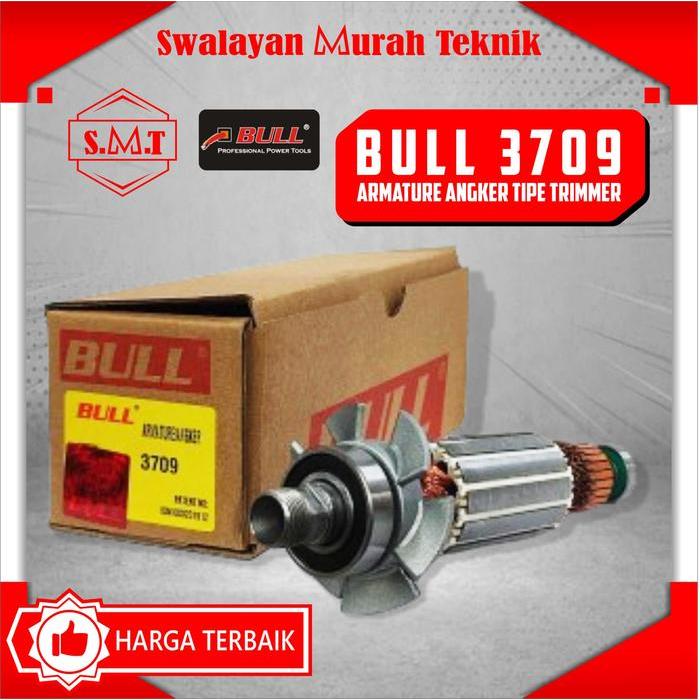 BULL 3709 armatur rotor angkur angker Mesin Trimmer Makita 3709
