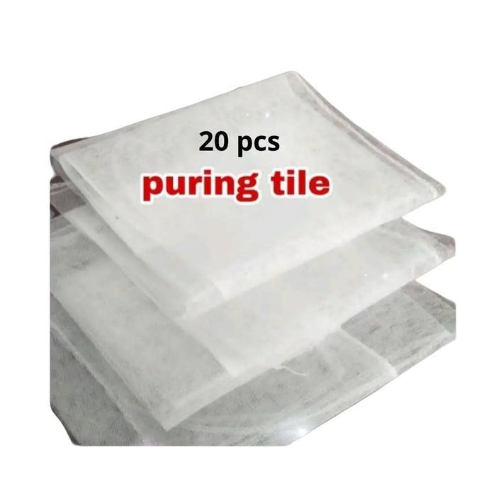 Saringan Nasi Puring Kain Tile Isi 20Pcs