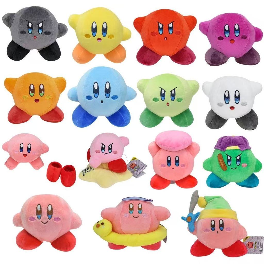ute Multiolor Kirby Anime Star Kirby Sword Kirby ddle Doo Elfilin Stuffed Doll Peluhe thday Gifts