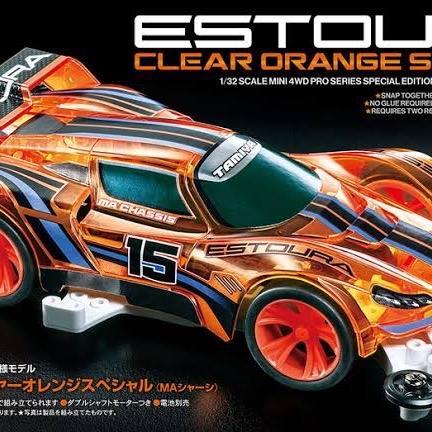 TAMIYA 95691 ESTOURA CLEAR ORANGE SPECIAL ( MA CHASSIS )