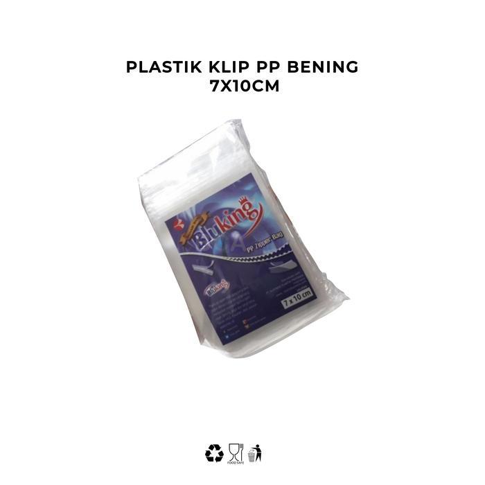 Plastik Klip Pp Bluking 7 X 10 Cm-50Micron @10Pack