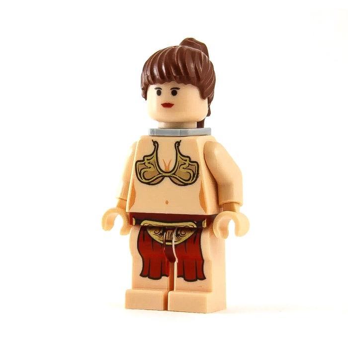 LEGO SW0085 - Princess Leia - Jabba Slave Outfit, Neck Bracket (6210)